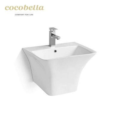 Hot sale white bathroom ceramic sanitary ware wash basin